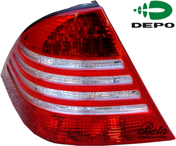 Left Side Tail Lamp for Mercedes S-Class W220 2003-2005 models, Part Number 2208201966 Left Side Tail Lamp for Mercedes S-Class W220 2003-2005 models, Part Number 2208201966